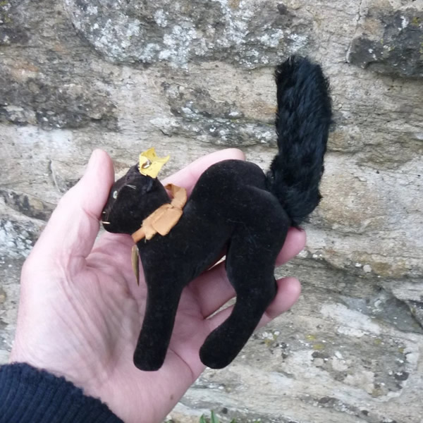 画像9: ID全てあり☆　Steiff Black Tom Cat 10cm 推定1959年-1967年（ビンテージ）
