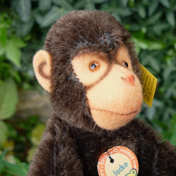 画像5: ID全てあり！新品のような状態です☆ 16cm Steiff Jocko Chimpanzee 1978年〜1981年頃　（ビンテージ）