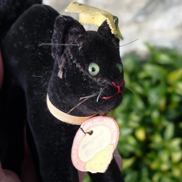画像7: ID全てあり☆ Steiff Black Tom Cat 8cm 推定1950年-1958年頃（ビンテージ）