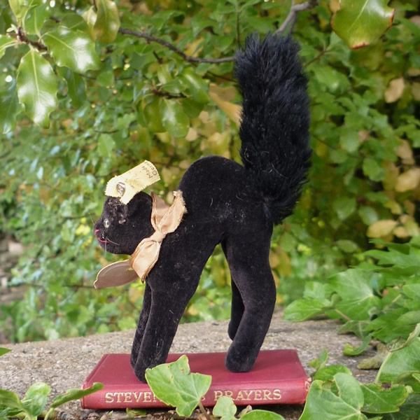 画像2: ID全てあり☆ Steiff Black Tom Cat 8cm 推定1950年-1958年頃（ビンテージ）