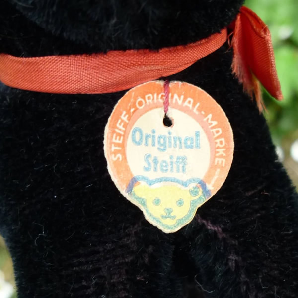 画像7: 人気商品☆ Steiff Black Tom Cat 14cm 推定1959年-1967年頃（ビンテージ）