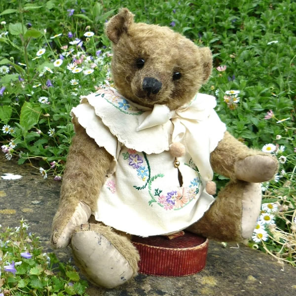 画像1: 1点もの☆ Quiggligan by Mary 35 cm（フォーゲットミーノット）