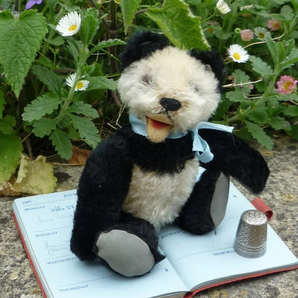 画像2: 15cm Steiff Panda 推定1951年〜1961年頃　（ビンテージ）