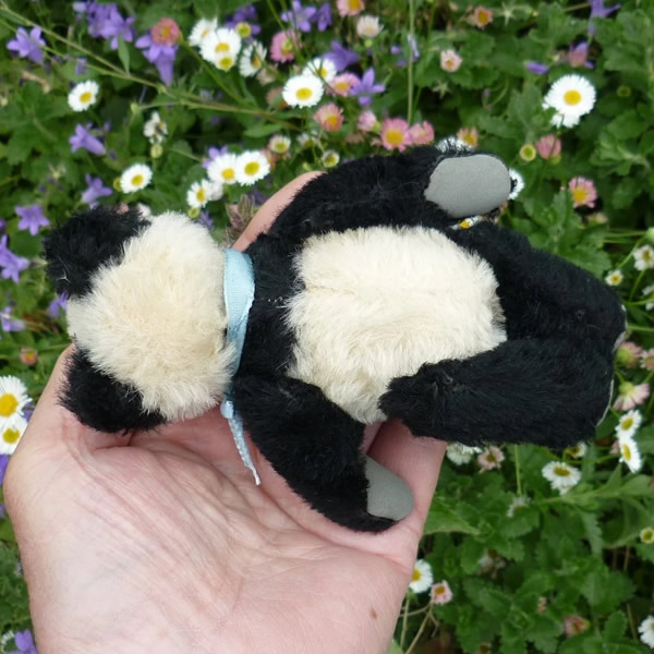 画像: 15cm Steiff Panda 推定1951年〜1961年頃　（ビンテージ）