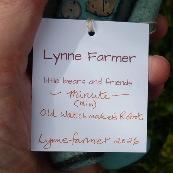 画像6: Lynne Farmerさん(英) 新作 1点もの☆　ミニット 17cm 