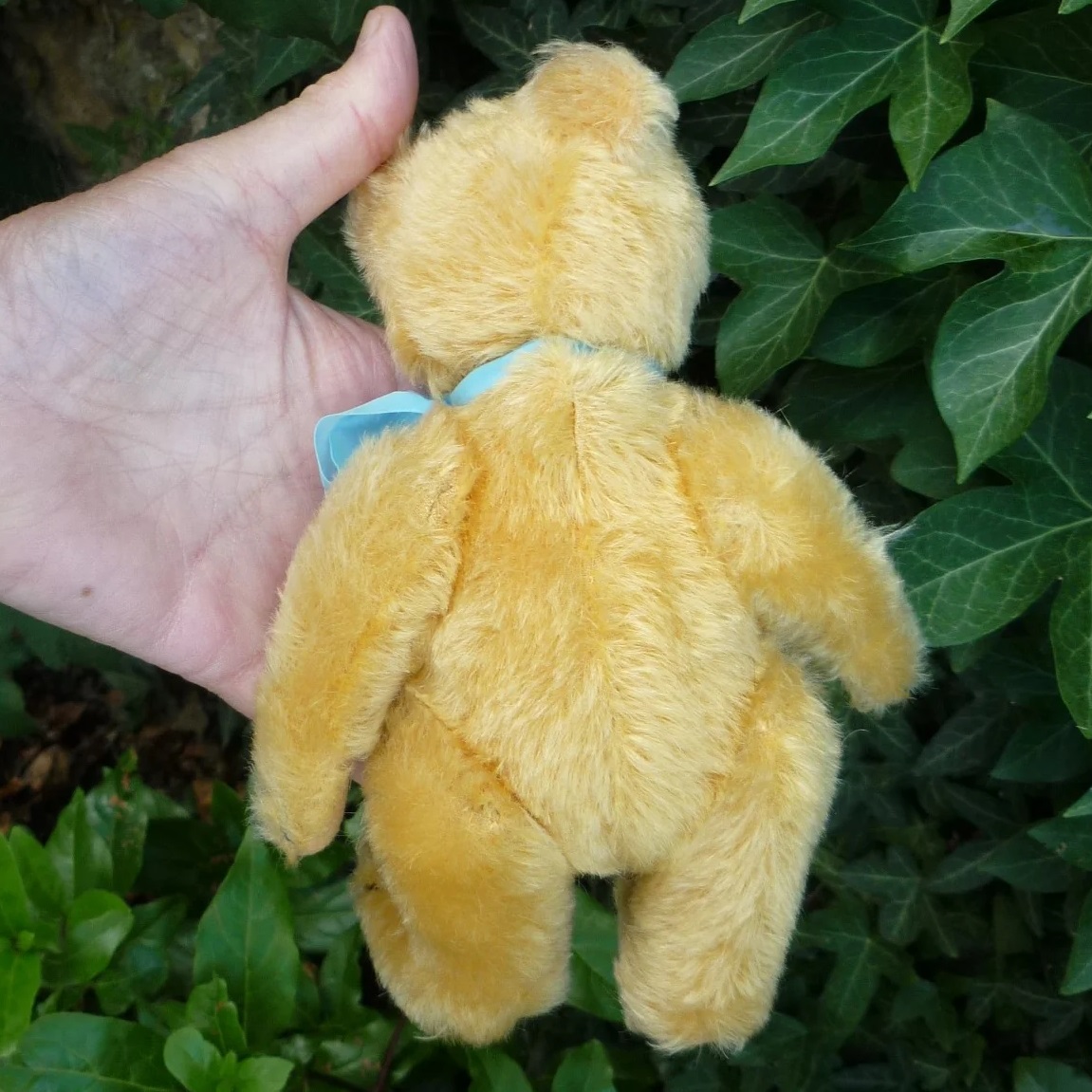 画像: 大変良い状態です☆ Steiff Blond Original Teddy 22cm 推定1960年代 (ビンテージ)