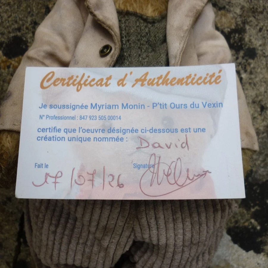 画像9: イアンさんおすすめの作家様☆ 1点もの☆ David 23cm by Miryam Monin （仏）