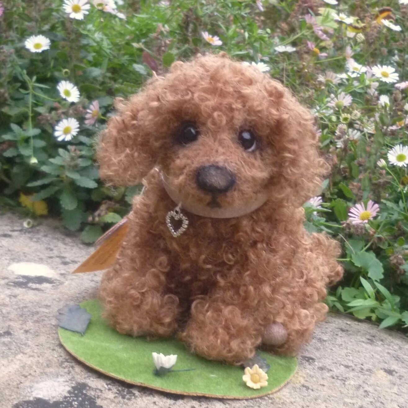 画像2: 1点もの☆ 犬のホンキー 17cm by Silvia Gilles （独）